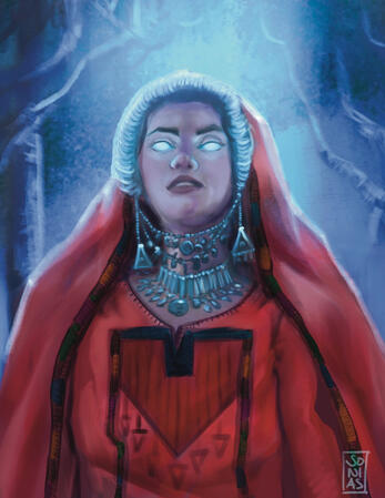 A Palestinian folkloric creature called a Bride.